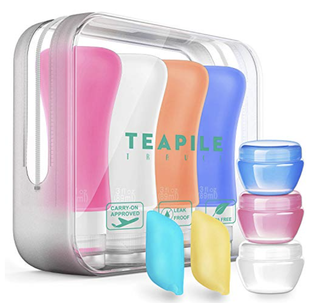 4 Pack Travel Bottles